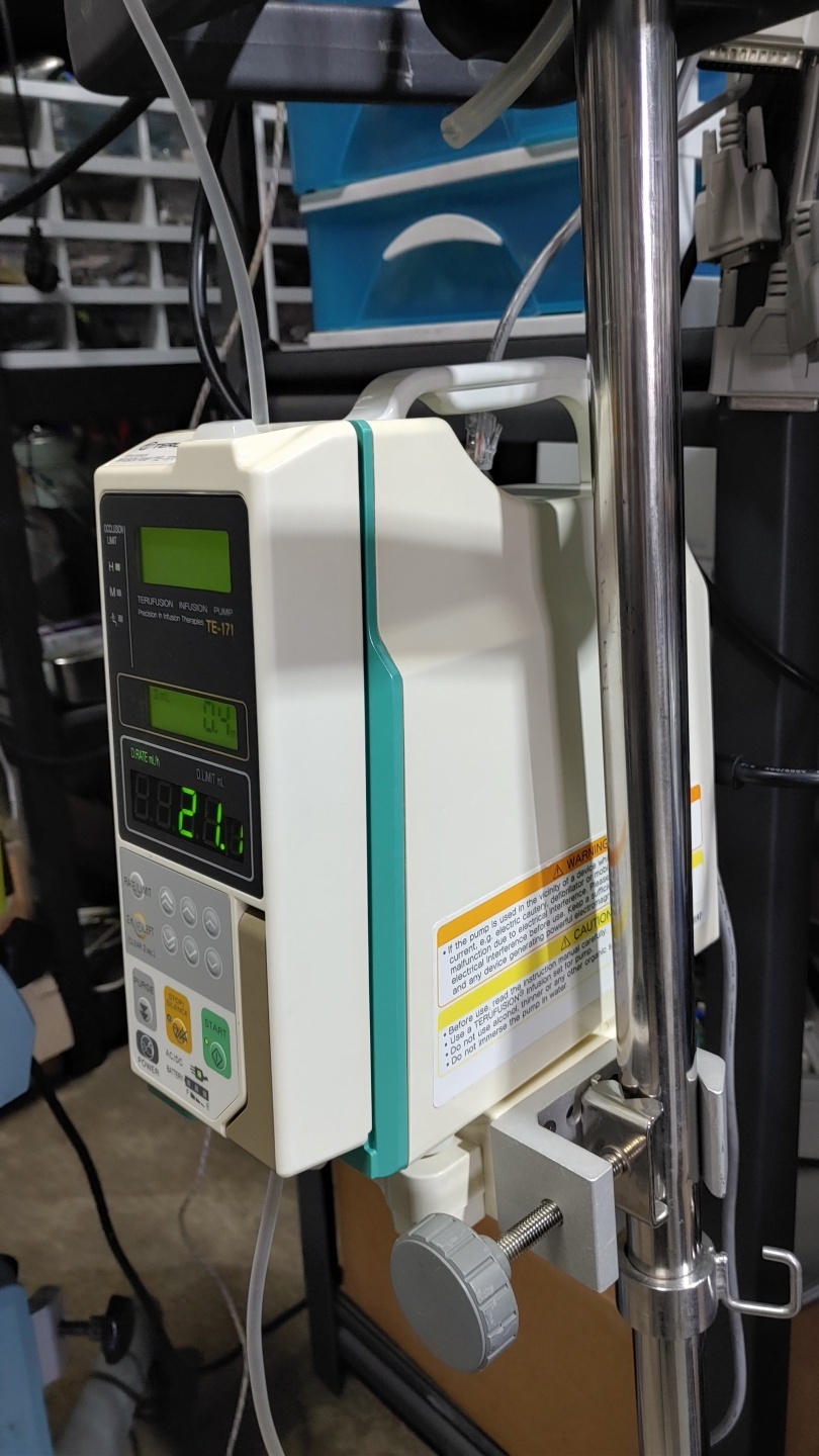 terumo infusion pump te-171