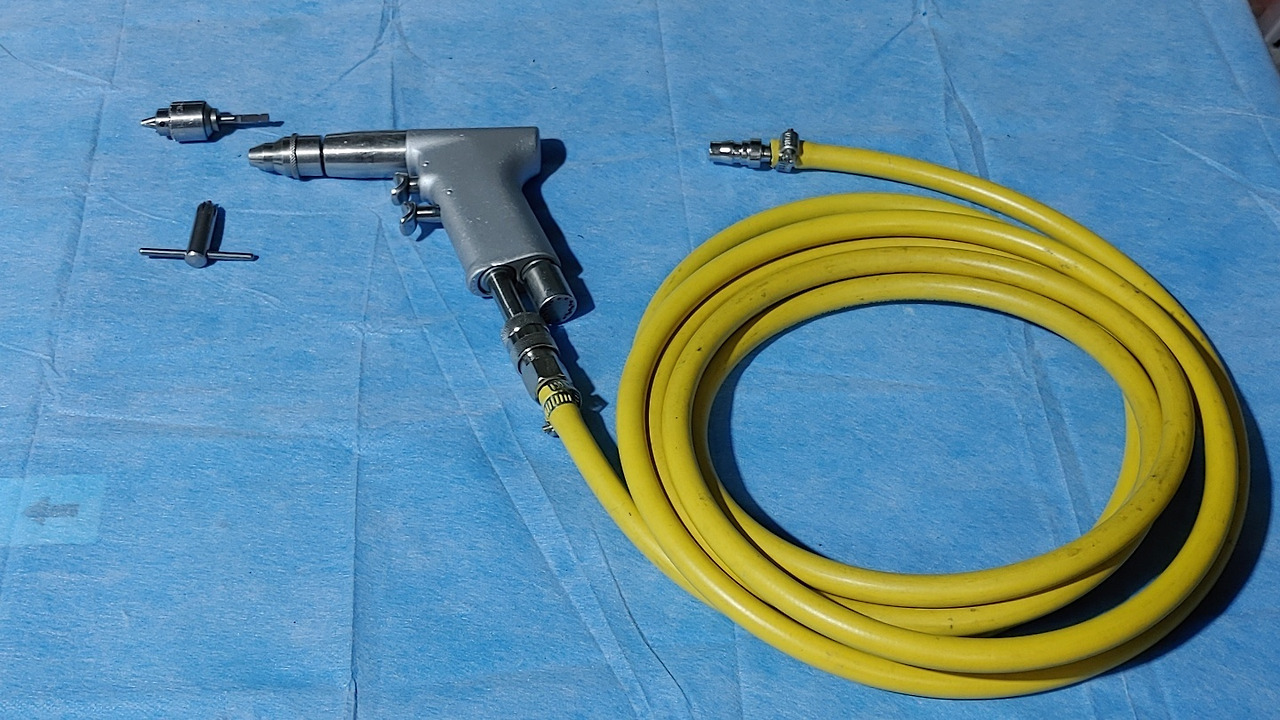 Synthes Swiss Universal Pneumatic Drill Dual Trigger Air Drill