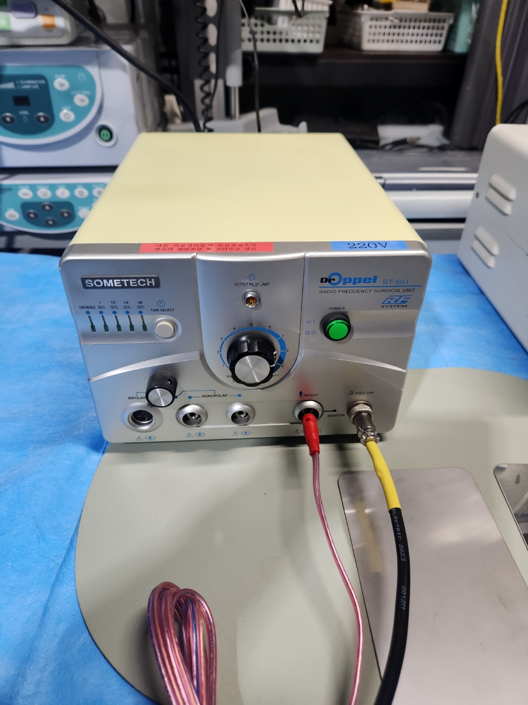 썸텍 고주파 DR OPPEL ST - 501   Radio Frequency Surgical Unit