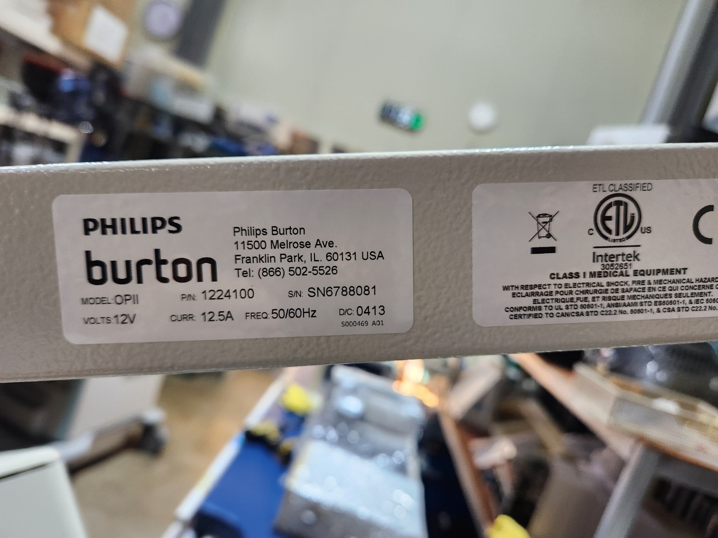 Philips Burton Outpatient® II Lights