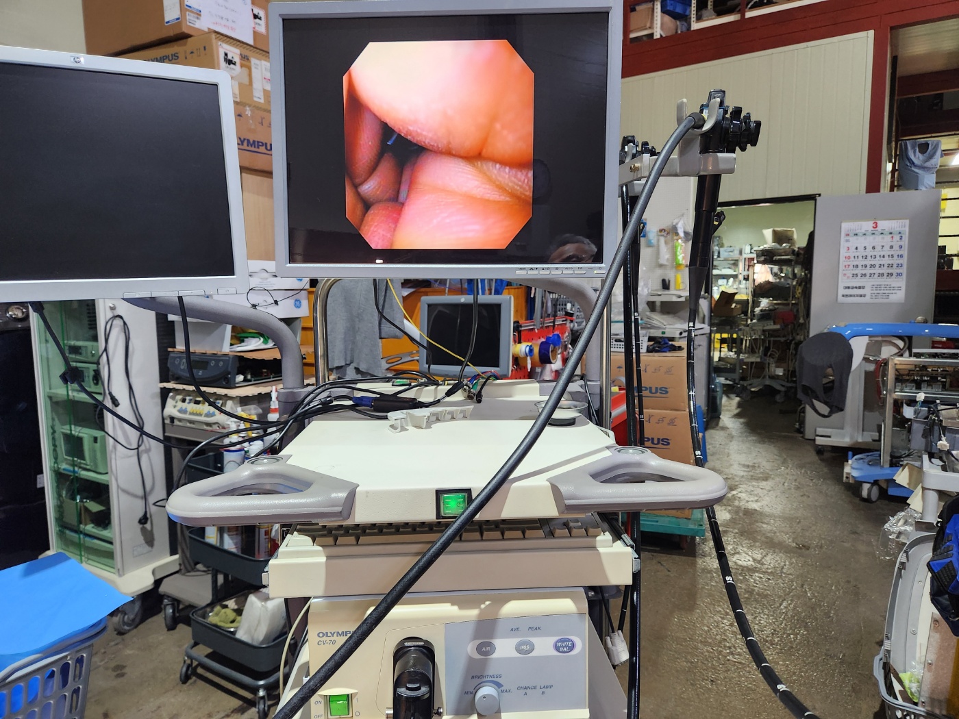 olympus  EVIS CV -E Endoscopy set
