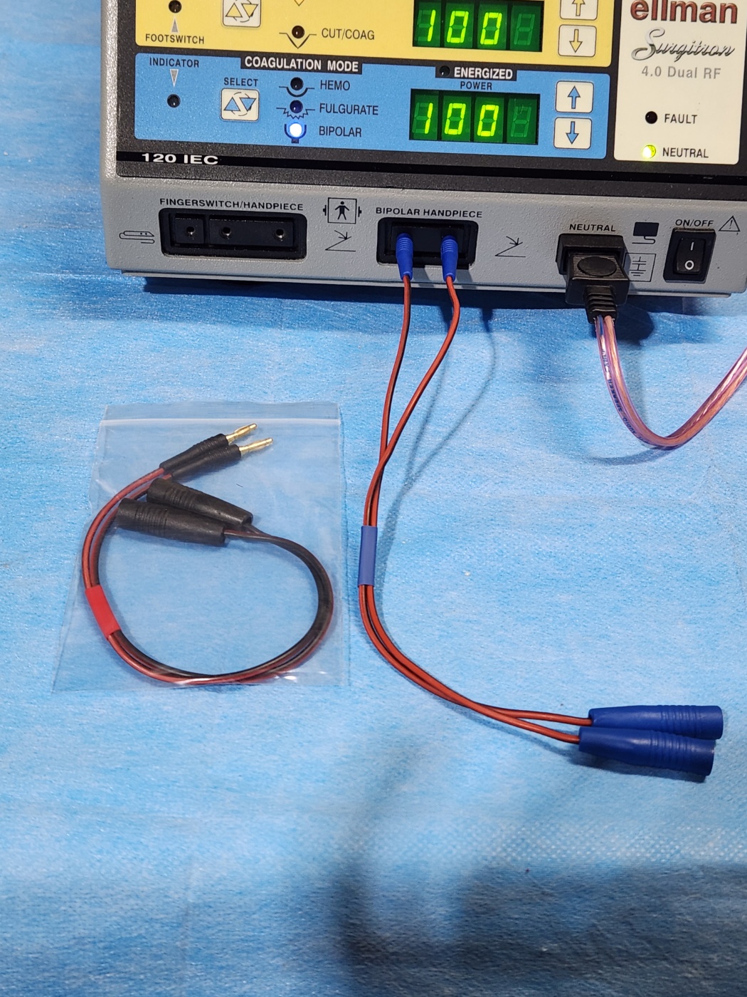 Ellman reuseable  Bipolar Cable