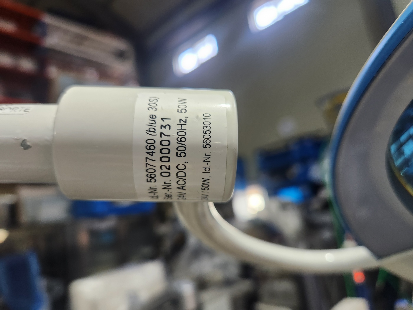 Heraeus Hanaulux Blue 30 Mobile Rollstand Exam Light System
