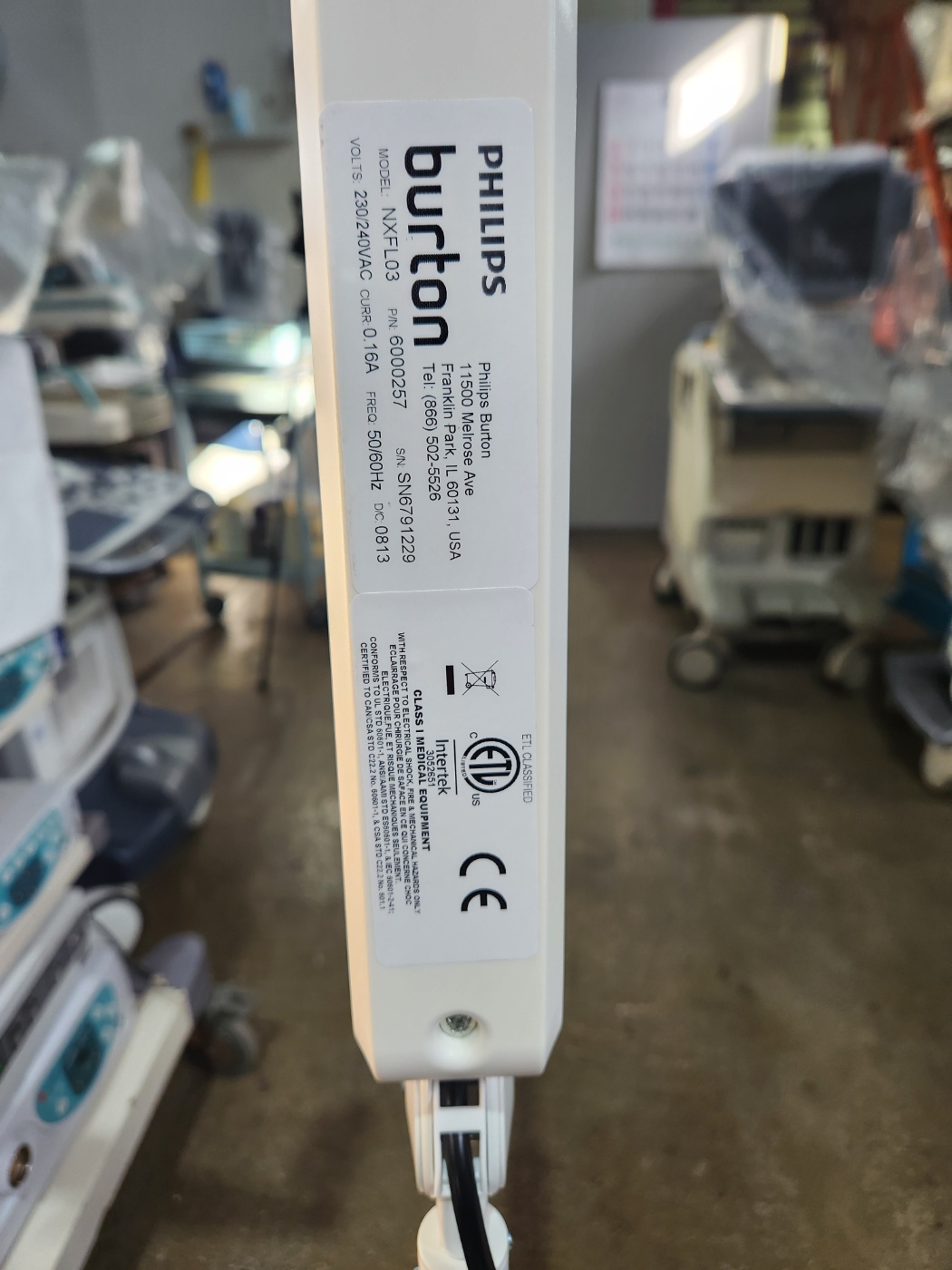 PHILIPS burton NXFL03 LED Exam Light with Floorstand
