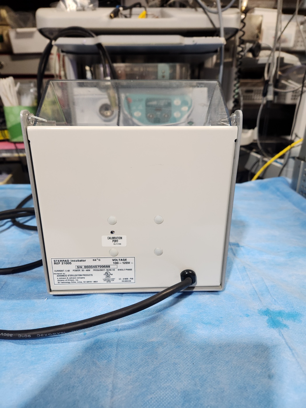 Sterrad ASP Incubator 58 °C