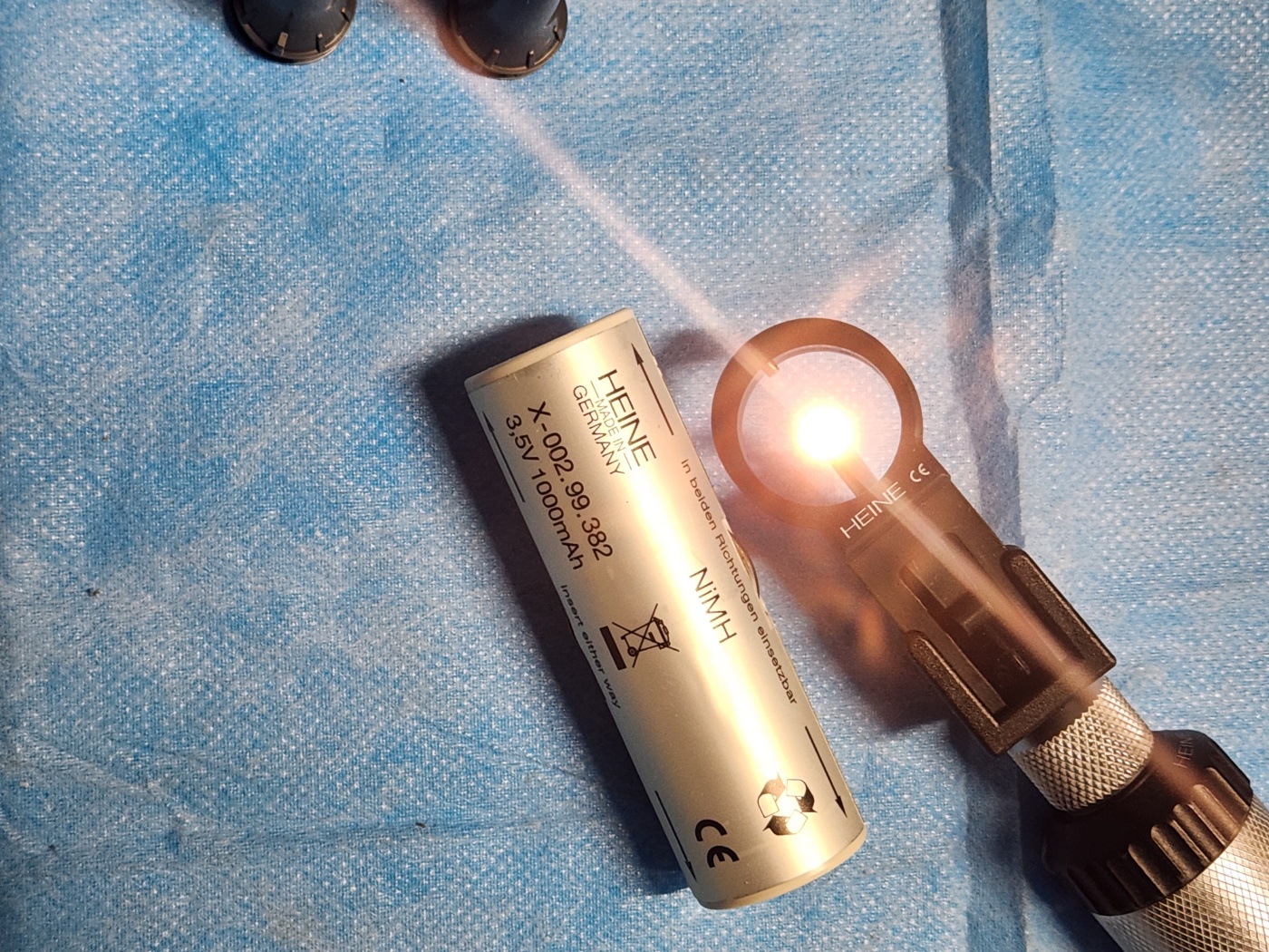 Heine  Ophthalmoscope, Otoscope용   handle (220V 충전식)