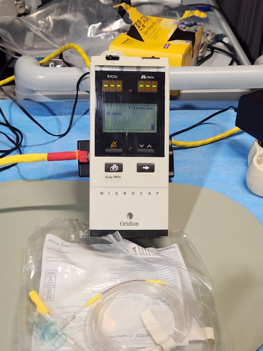 Microcap Plus  sidestream   Patient Monitor