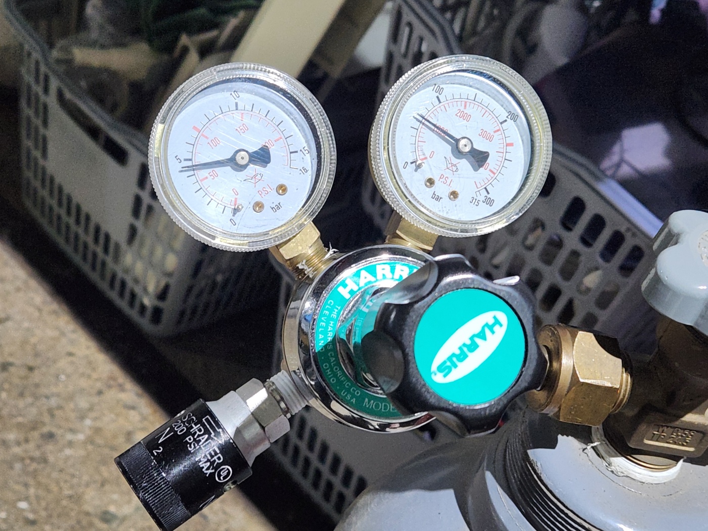 Pneumatic Drill for Regulator