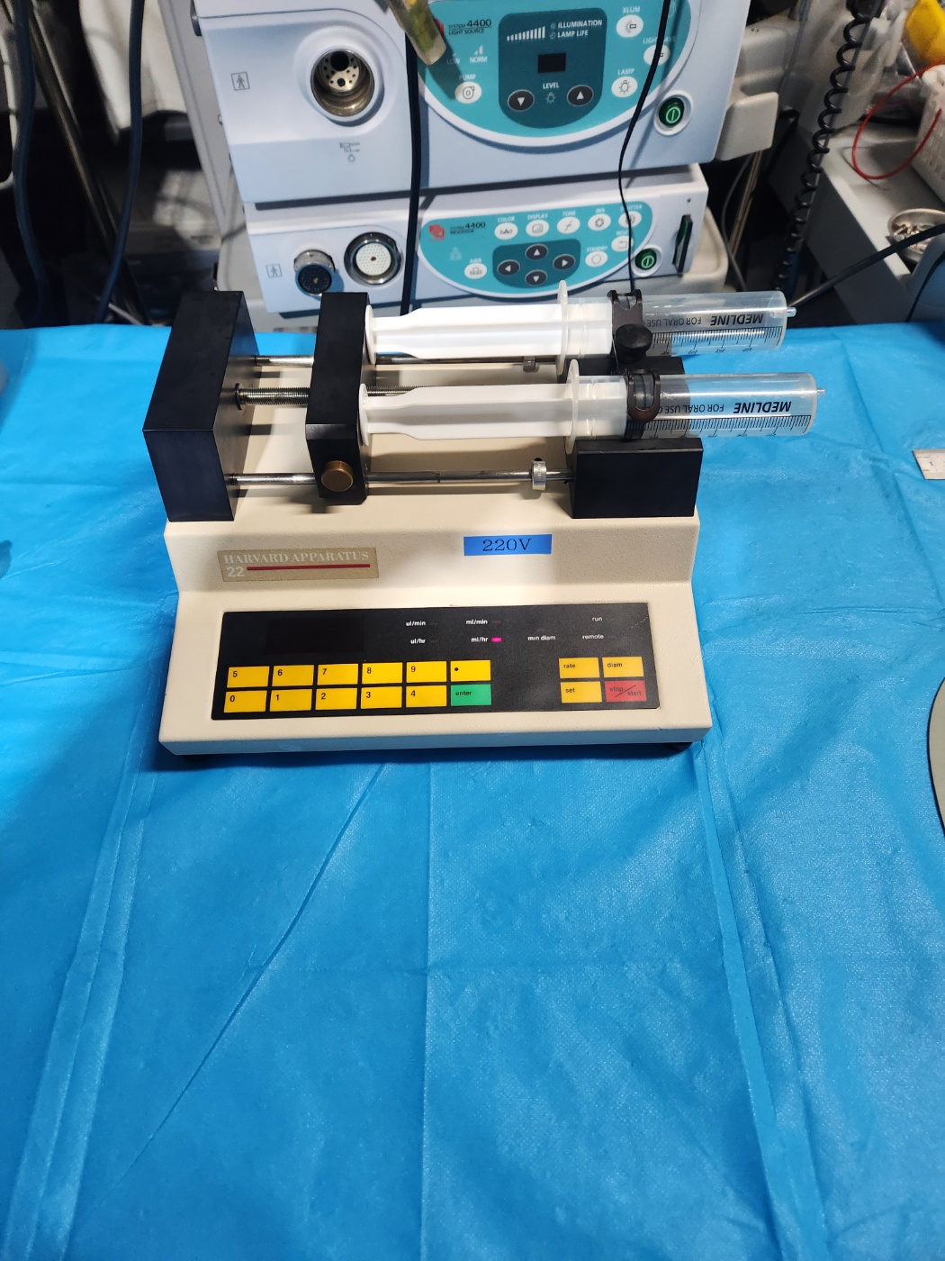 harvard apparatus  22  Dual Syringe Infusion Pump
