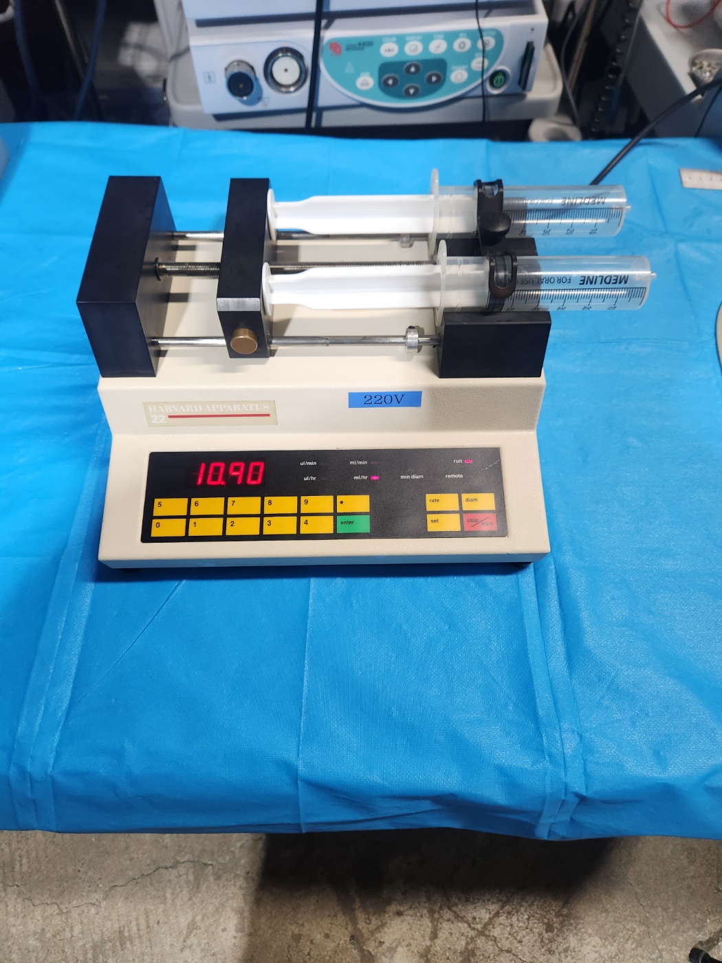 harvard apparatus  22  Dual Syringe Infusion Pump