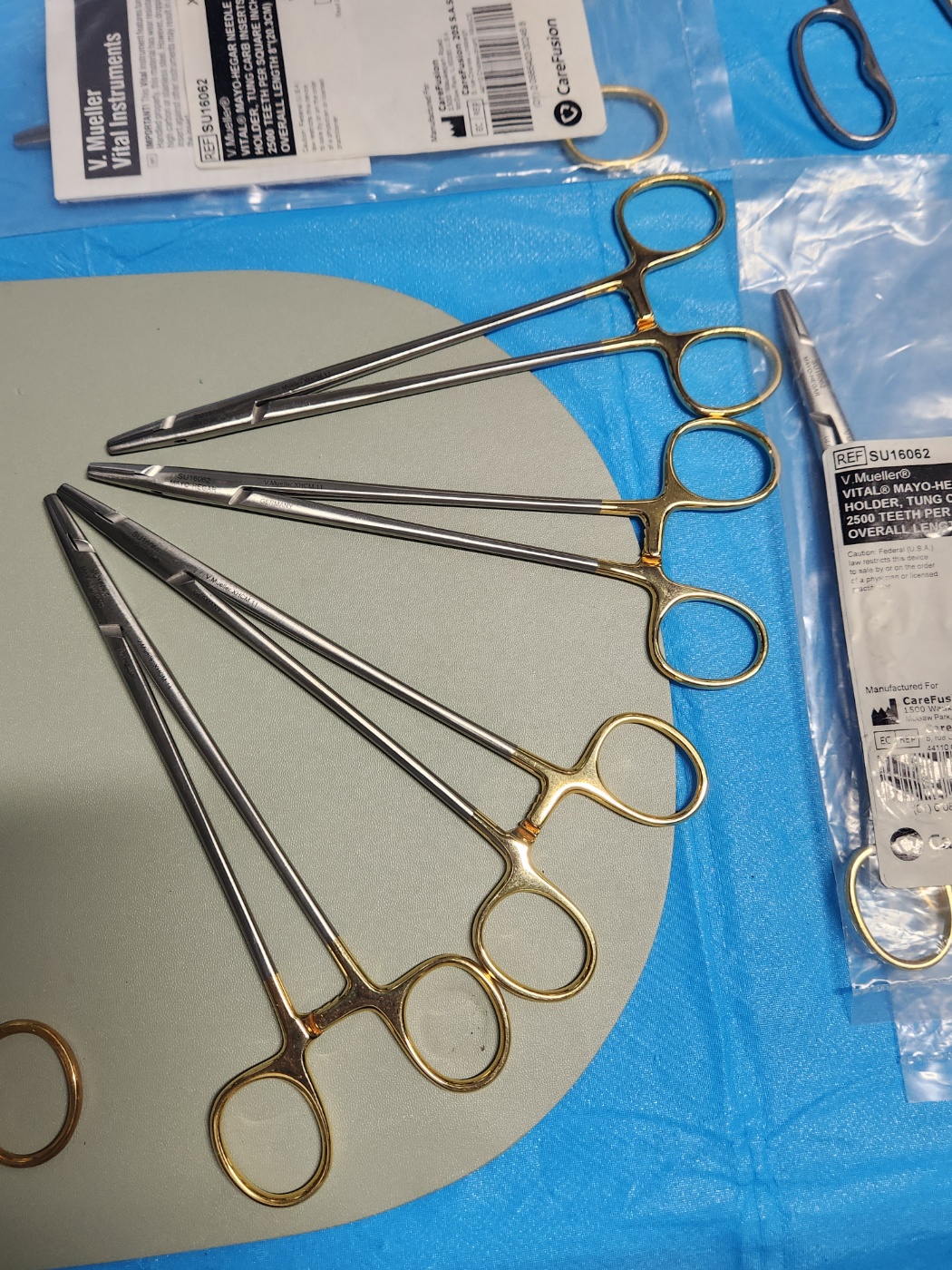 V. Mueller Vital Mayo-Hegar Needle Holder