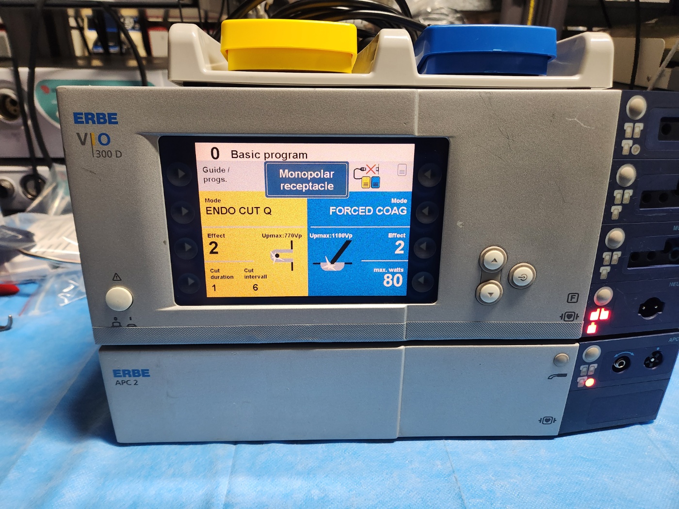 Erbe Vio 300D with APC2 Argon Plasma Coagulator Electrosurgical Unit