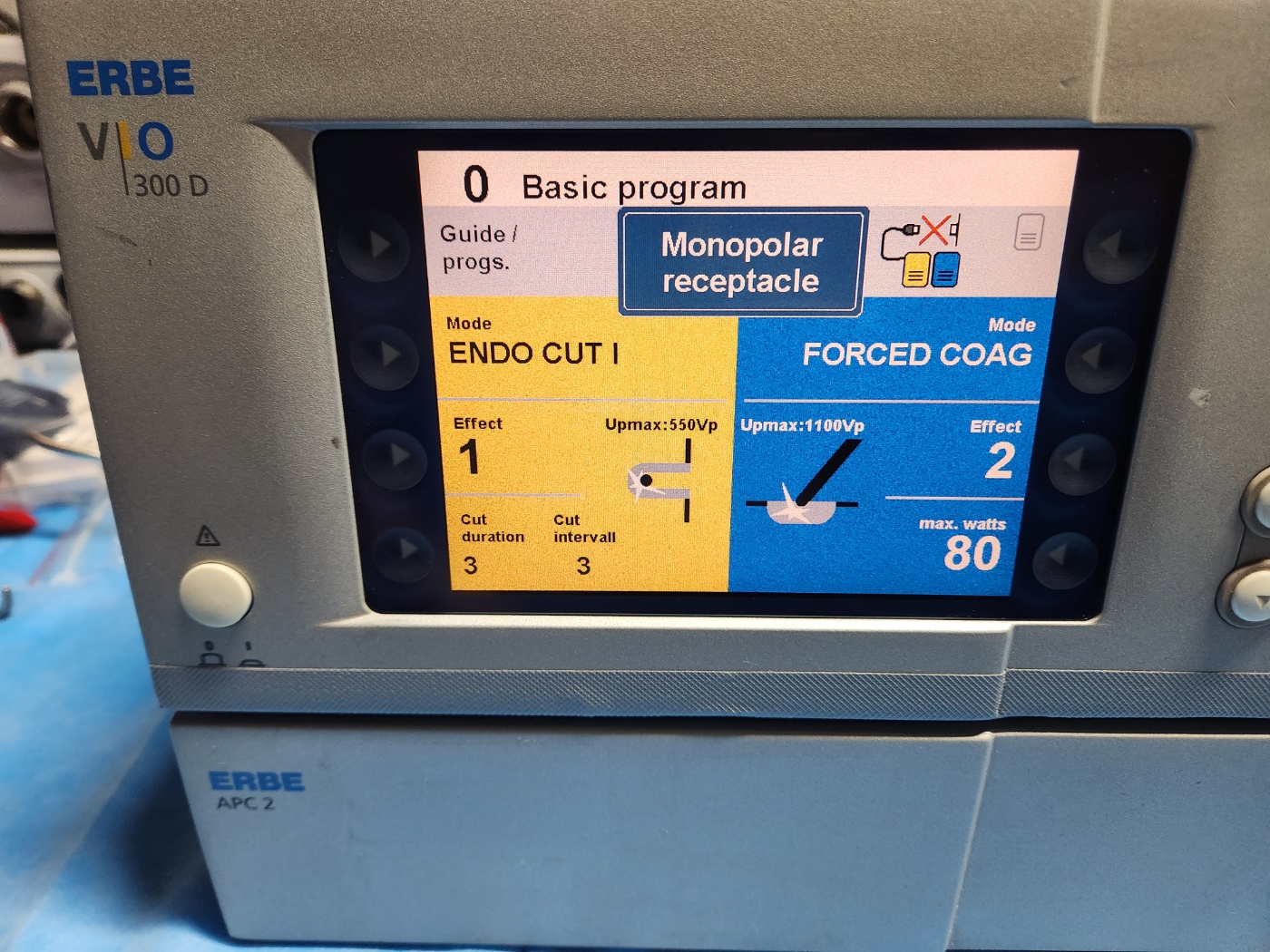 Erbe Vio 300D with APC2 Argon Plasma Coagulator Electrosurgical Unit