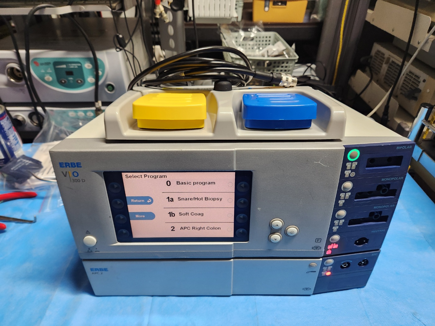 Erbe Vio 300D with APC2 Argon Plasma Coagulator Electrosurgical Unit