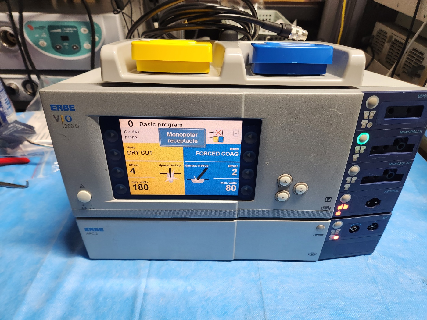 Erbe Vio 300D with APC2 Argon Plasma Coagulator Electrosurgical Unit