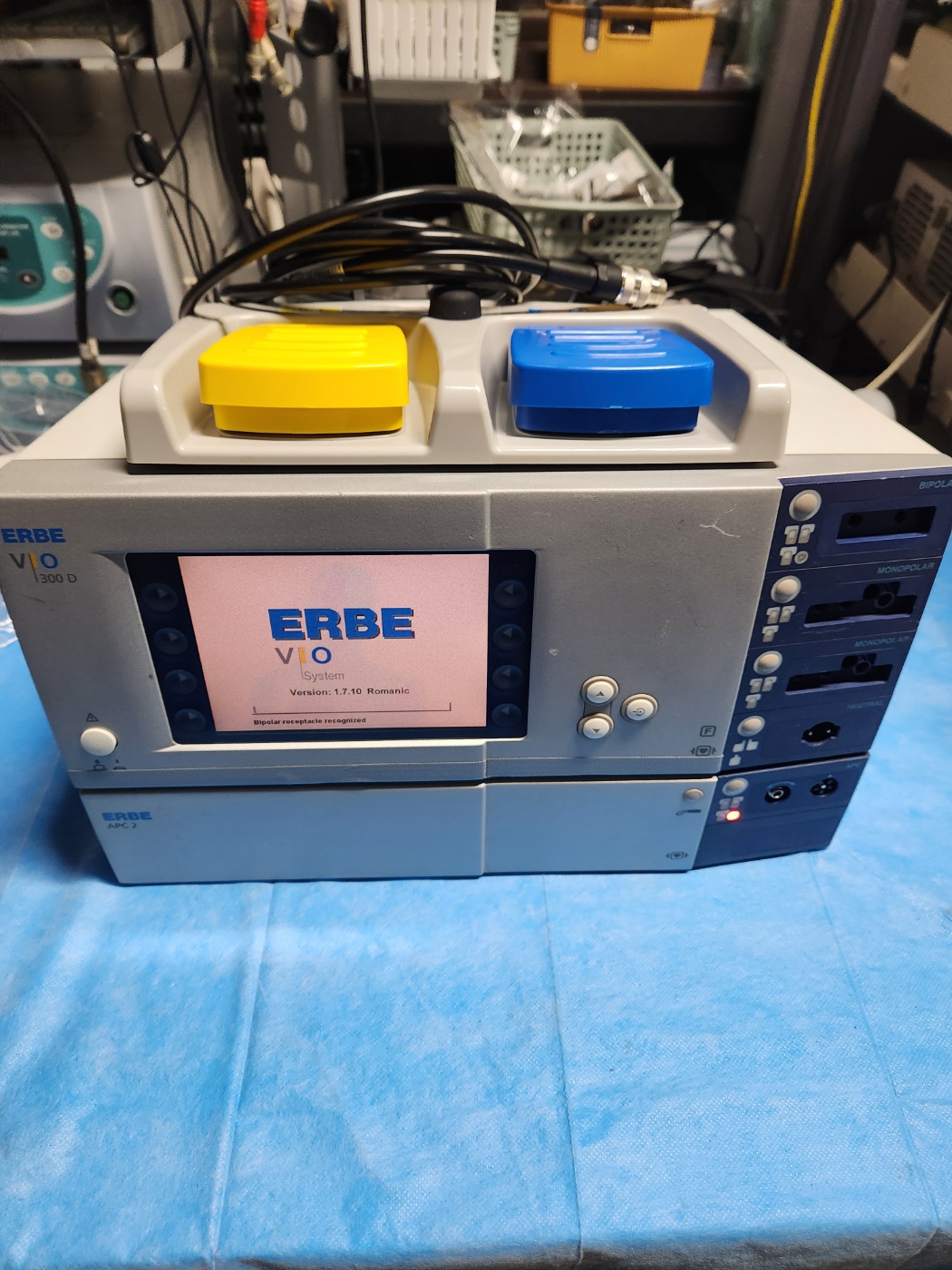 Erbe Vio 300D with APC2 Argon Plasma Coagulator Electrosurgical Unit