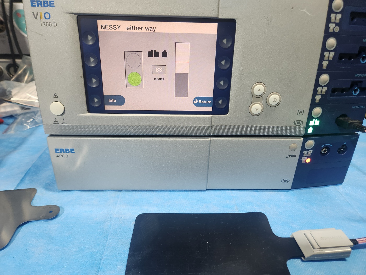 Erbe Vio 300D with APC2 Argon Plasma Coagulator Electrosurgical Unit