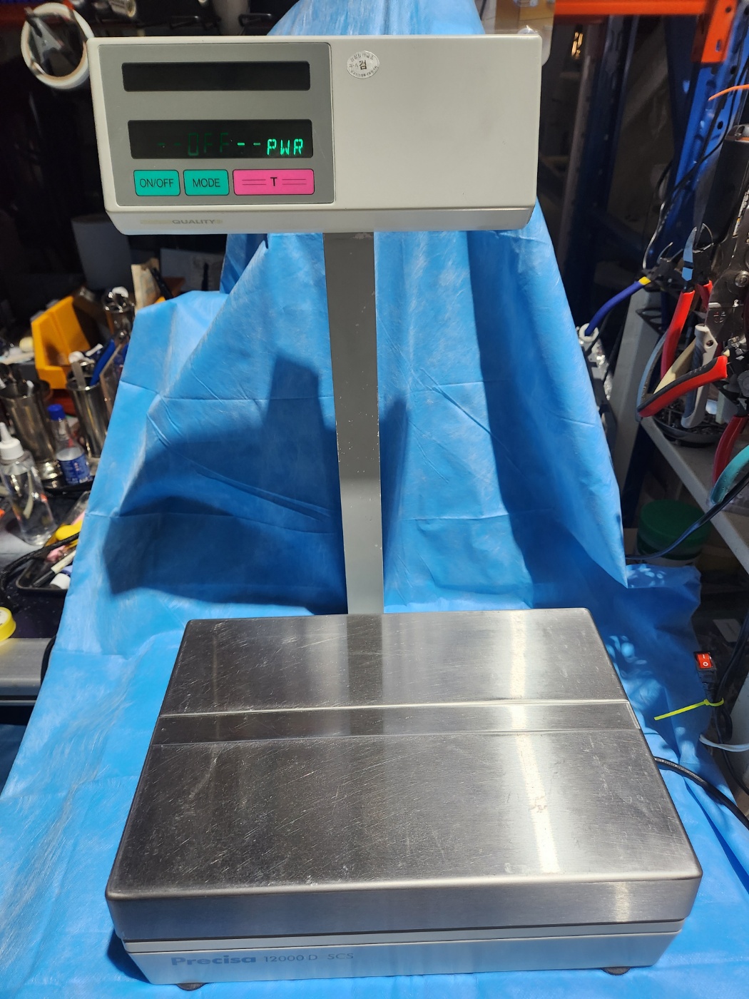precisa 12000 d scs  정밀전자저울