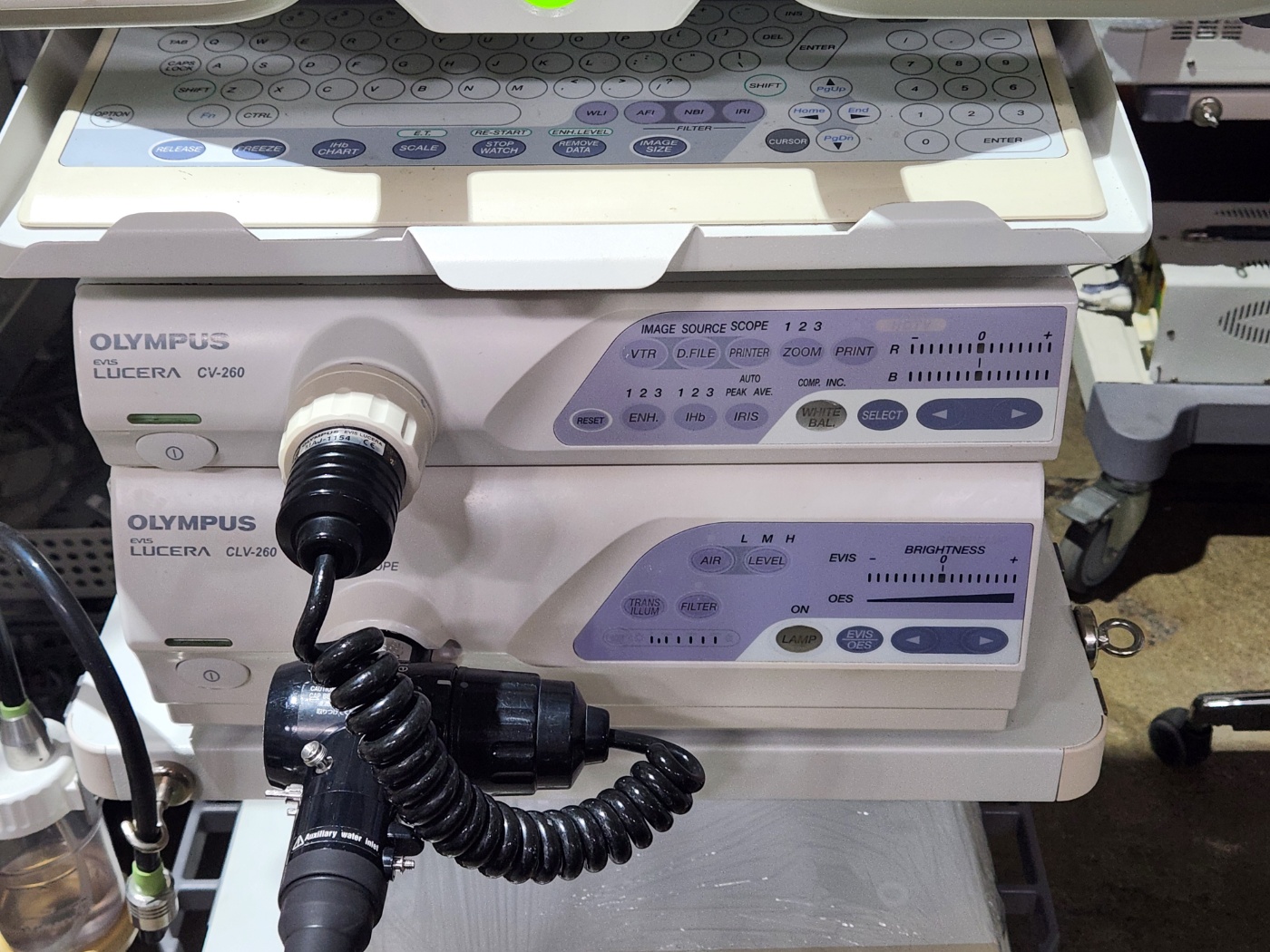 Olympus CV-260 HDTV Evis Lucera Endoscopy System