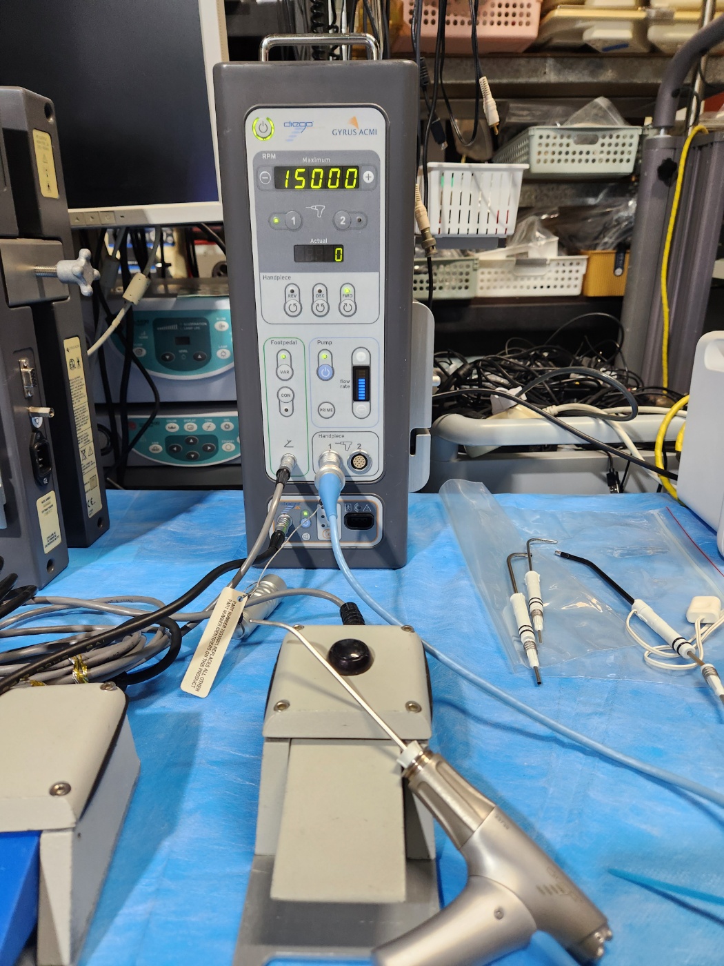 Gyrus diego PK ENT Dissector  Microdebrider system