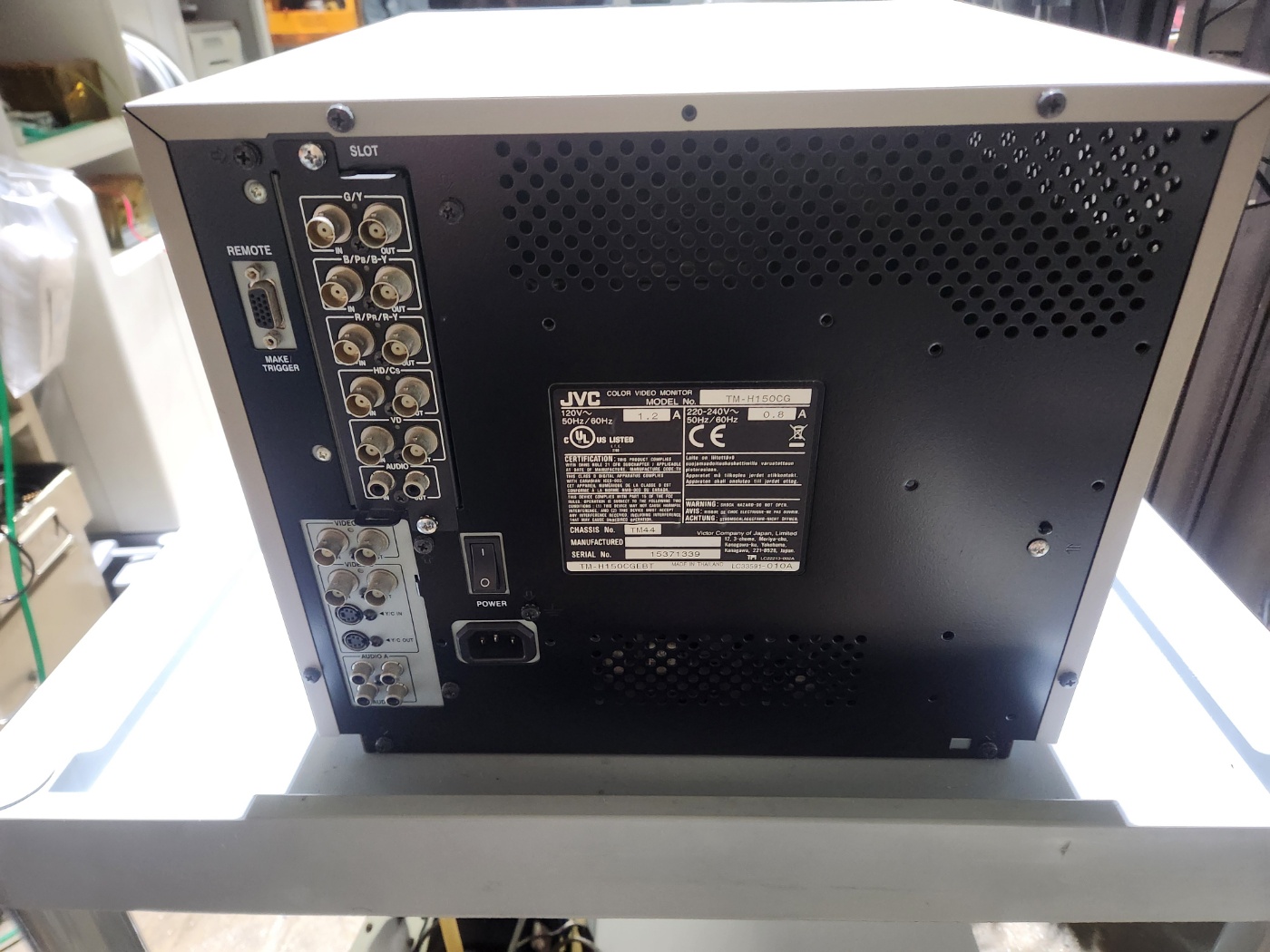 JVC TM-H150CG 15" Pro CRT Monitor