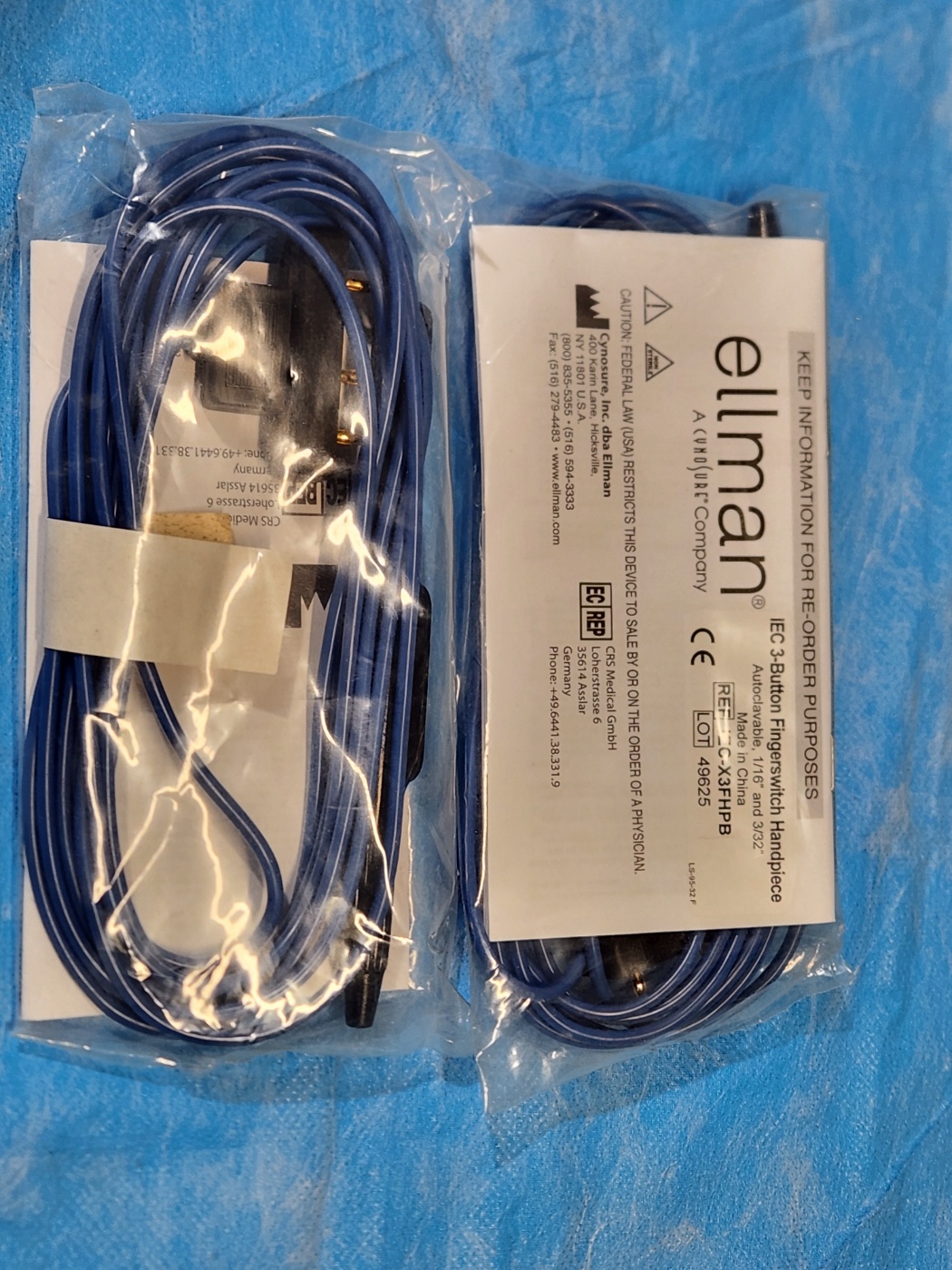 Ellman IEC 3-Button Fingerswitch Handpiece(Autoclavable)