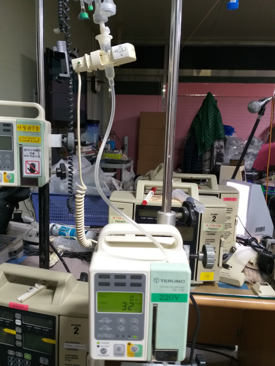 terumo infusion pump  TE-112