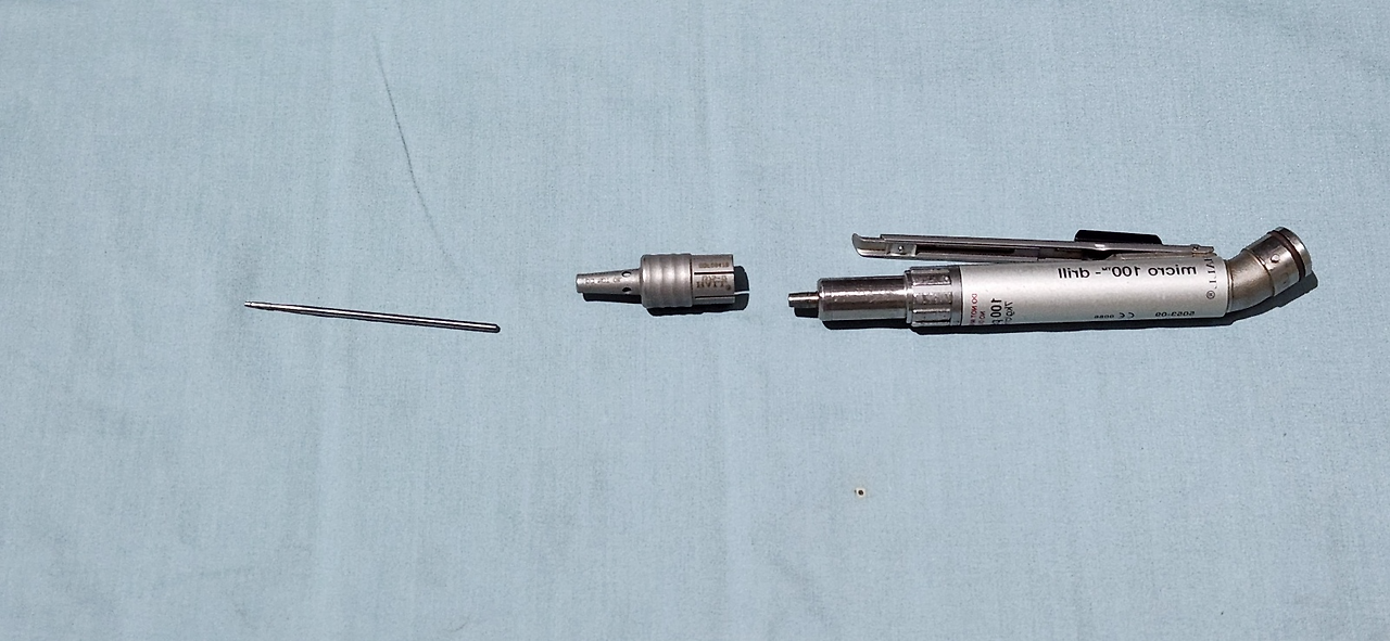 ZimmerHall Micro 100 micro-drill Pneumatic Small Bone