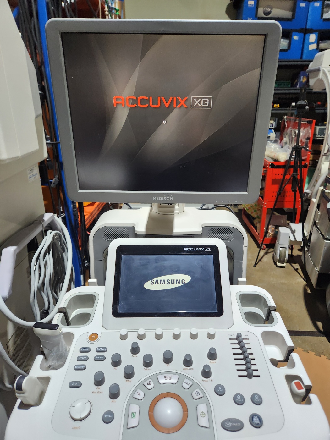 Medison Accuvix XG CV ultrasound machine