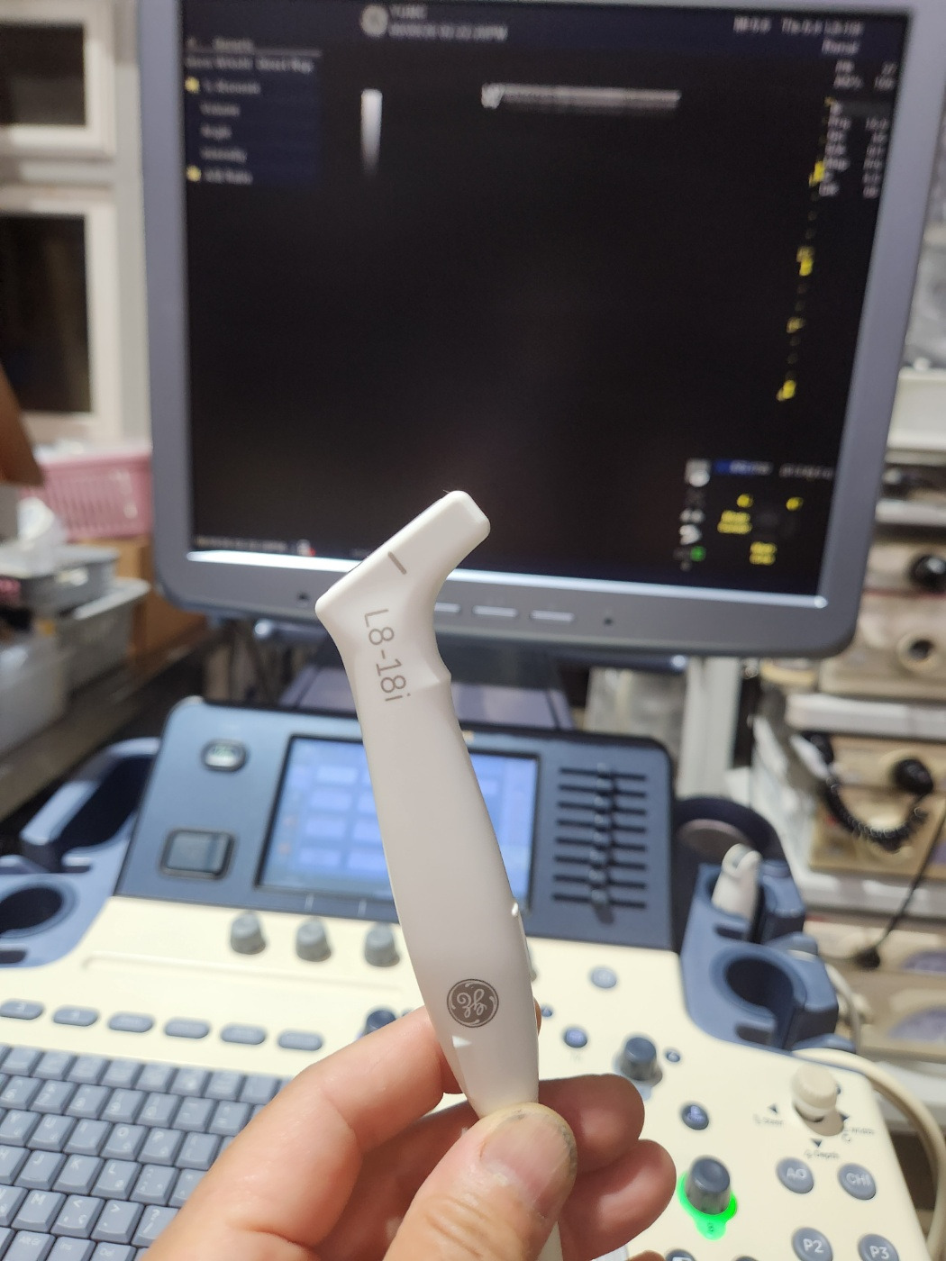 GE  L8-18I-D Ultrasound Transducer Probe